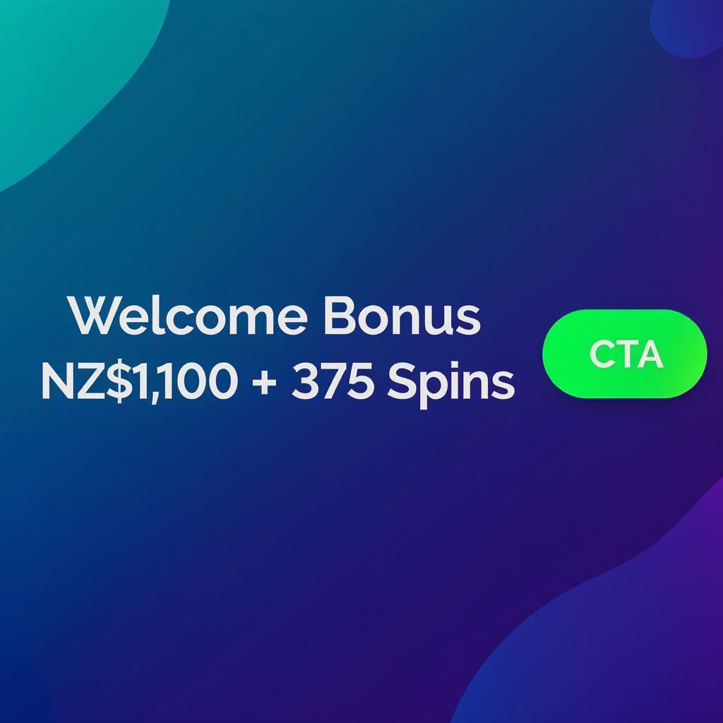 Welcome Bonus NZ$1,100 + 375 Spins
